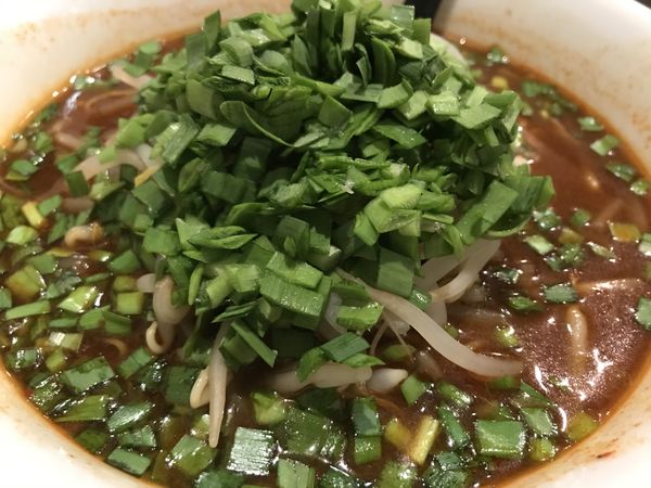 「ニラソバ 880円」@らーめん亭すぎ田 富岡店の写真