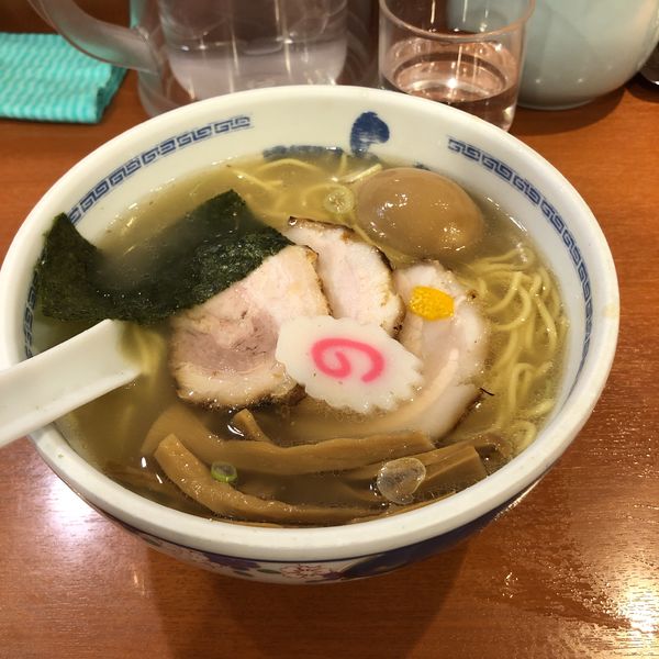 「スペシャルらーめん大盛（塩）」@たけちゃんにぼしらーめん 調布店の写真