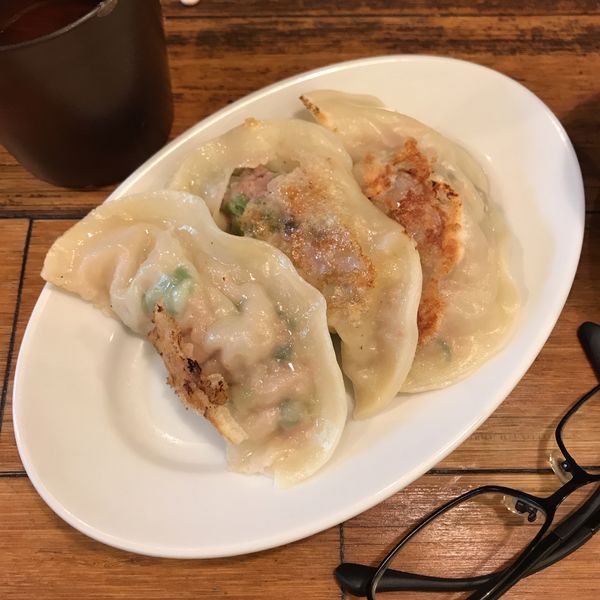 「大餃子 3個」@万豚記 ビーンズ武蔵中原店の写真