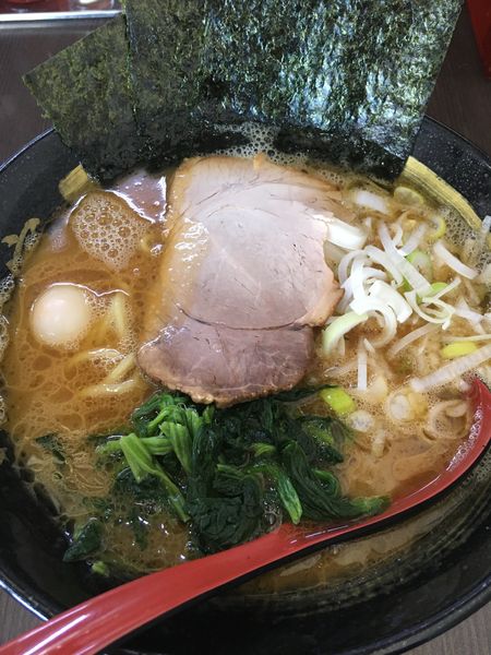 「ラーメン」@横浜家系ラーメン 源絆家の写真