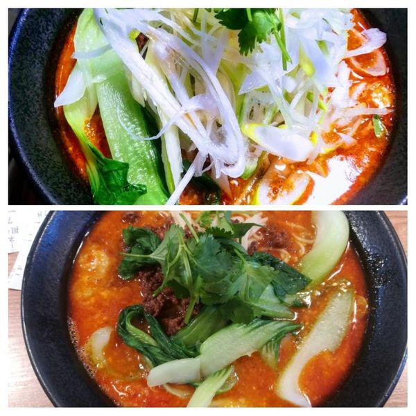 「担々麺680ネギ担々麺780」@四川屋台の写真