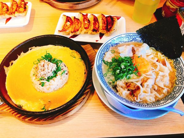 「肉そばチャーハンセット､餃子」@丸源ラーメン 春日井高蔵寺店の写真