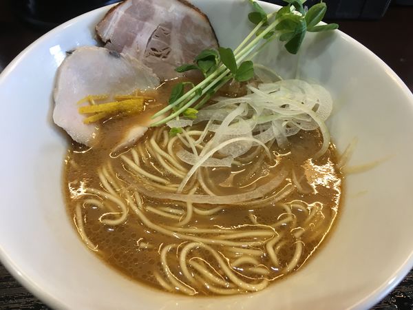 「焼き牡蠣らぁめん」@麺処 学の写真