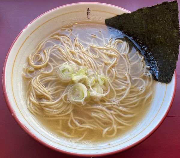「素ラーメン600円」@戸越らーめん えにしの写真