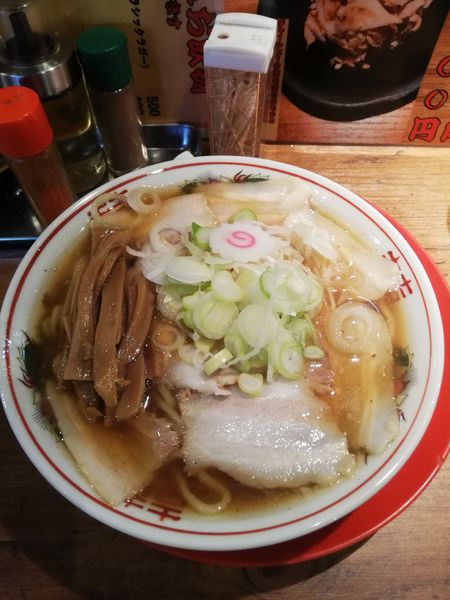 「肉煮干し中華そば　　800円」@肉煮干し中華そば さいころの写真