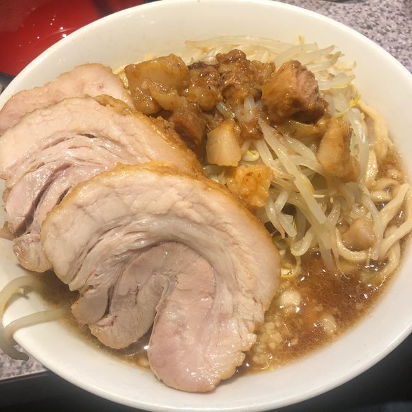 「並豚二枚」@ラーメン宮郎の写真