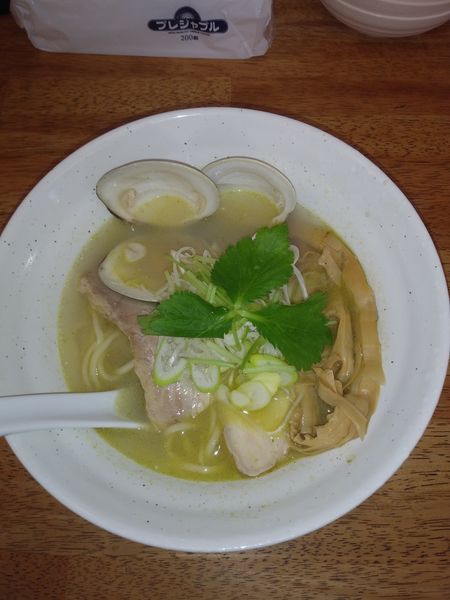 「貝塩拉麺」@麺屋 心羽の写真