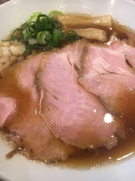 「ノドグロ煮干¥900」@中華そば ココカラサキゑの写真