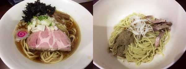 「煮干中華蕎麦 750円＋和え玉 200円」@中華蕎麦 萌芽の写真