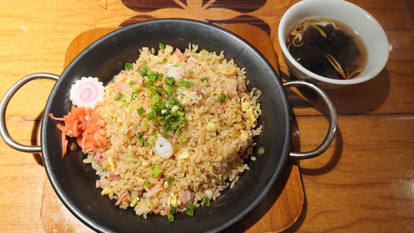 「幸せのれんげの五目炒飯　６３８円」@幸せのれんげの写真