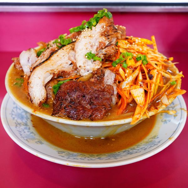 「ネギ味噌チャーシューメン」@かし亀の写真