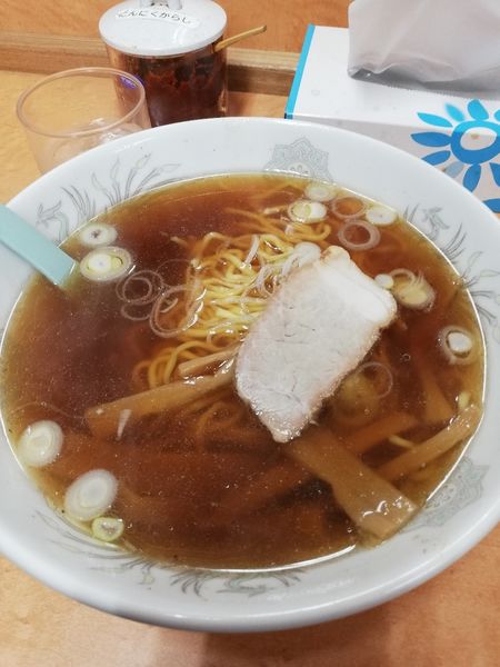 「醤油ラーメンと炒飯セット」@珍來 越谷店の写真
