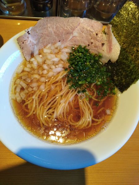 「旨味だし淡麗中華そば (醤油) 790円」@麺屋 まほろ芭の写真
