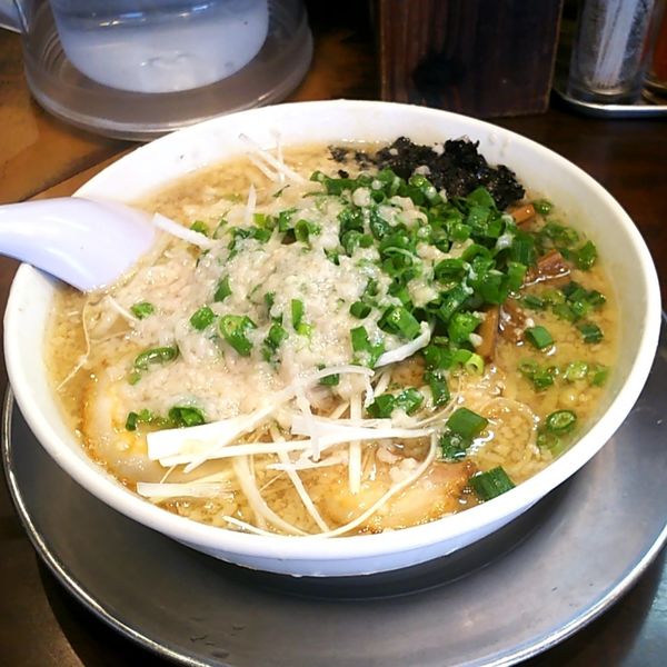 「中華そば(小) 中油＋ねぎ」@らーめん潤 亀戸店の写真