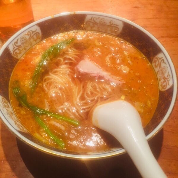 「だんだんめん 半麺 800」@支那麺 はしご 銀座本店の写真