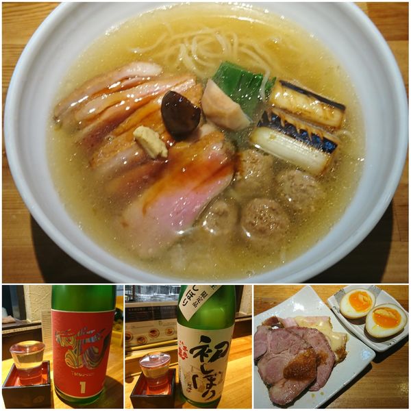 「【年末限定】塩鴨なんば鴨増し ￥1800」@ラーメン 巌哲の写真