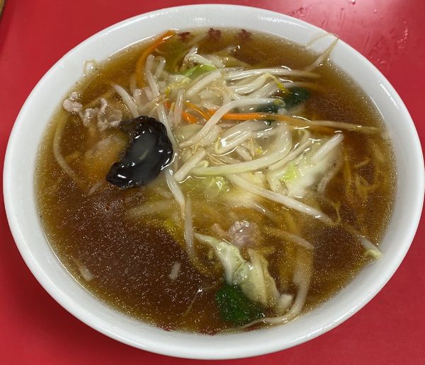 「サンマーメン670円」@玉泉亭 本店の写真