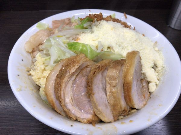 「小ブタ汁なし」@ラーメン二郎 川越店の写真