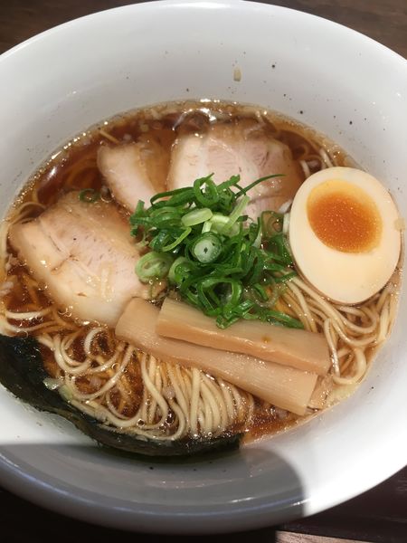 「上中華そば」@カドヤ食堂 阪神梅田店の写真