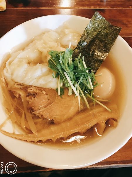 「わんたん塩ラーメン味玉トッピング」@武麗舞の写真