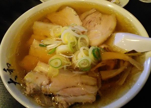 「チャーシューメン」@佐野青竹手打ちラーメン 大和の写真