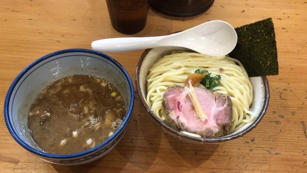「煮干しつけ麺　大盛り無料」@新橋 纏 京王高幡SC店の写真