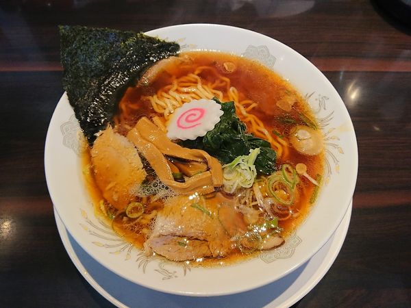 「越後長岡生姜醤油ラーメン 800円」@らーめん みずさわ 吉田店の写真