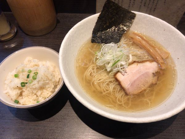 「ランチセット塩」@中華蕎麦きみのの写真