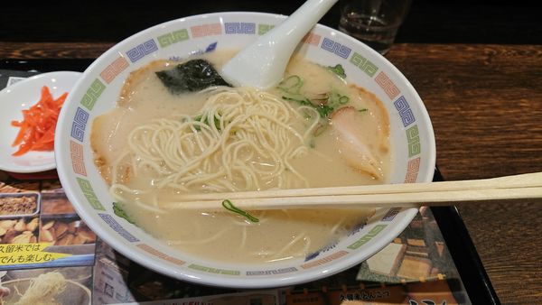 「丸星チャーシューメン」@らあめん花月嵐 浅草雷門店の写真