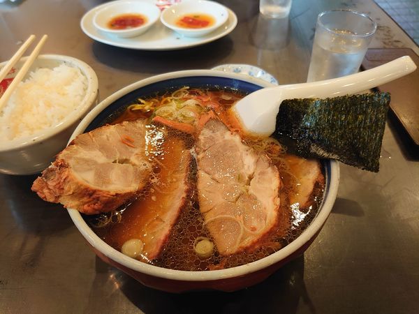 「チャーシュー麺」@蓬来軒 本店の写真