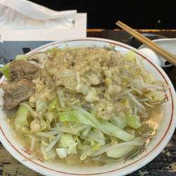 ラーメン　並　野菜　油マシ