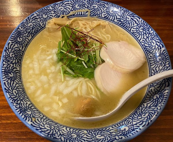 「濃厚鶏白湯そば」@麺屋きよたかの写真