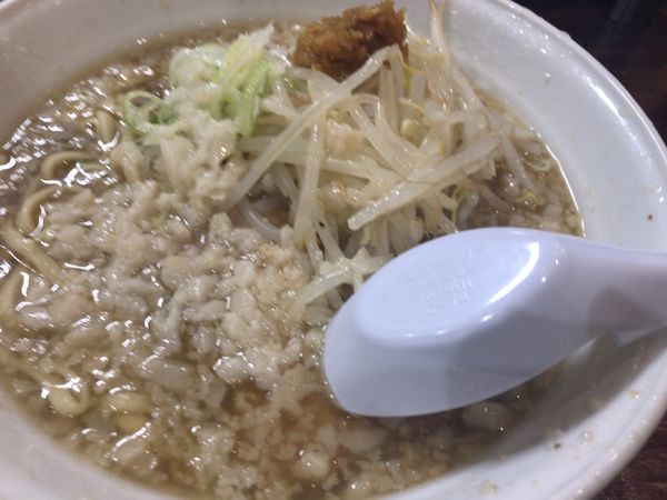 「数量限定：背脂ごっつ780円」@阿波家 信州始店の写真