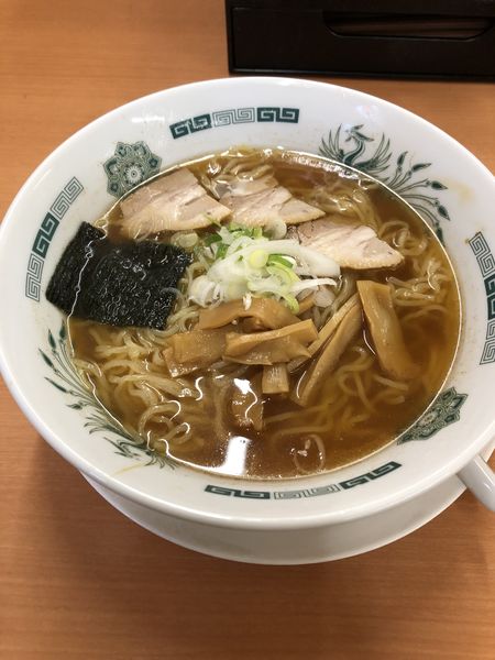 「中華そば(大盛り)」@日高屋 御徒町南口店の写真