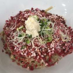 牛とろまぜそば