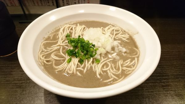 「【昼】鬼重厚煮干そば」@灰汁中華 丿貫 福富町本店の写真