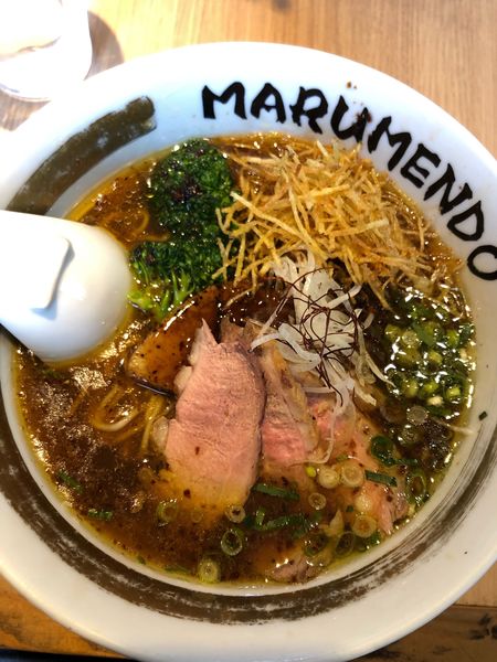 「年越しラーメン(鴨肉とフォアグラ)」@○麺堂の写真