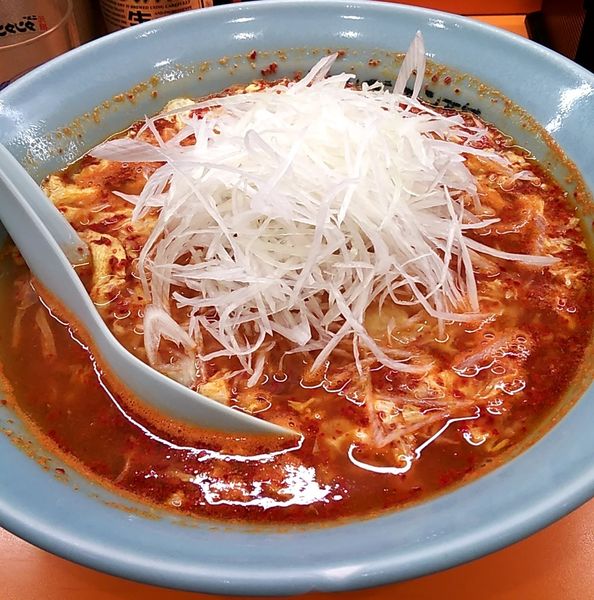 「中辛ネギニンニクW&ビール」@元祖 ニュータンタンメン本舗イソゲン 新城店の写真