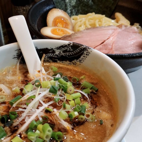 「【限定】辛味噌つけ麺」@麺屋 扇 SENの写真