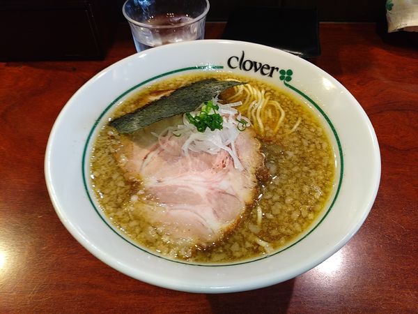 「ニボらあめん こってり（800円）」@らあめんCloverの写真