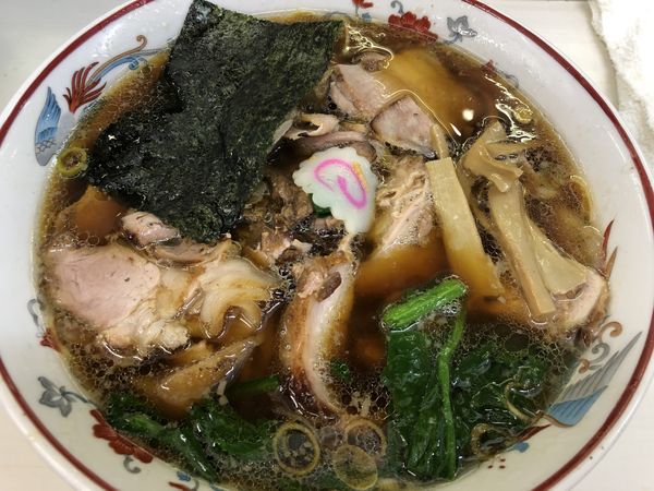 「チャーシュー大盛、固め」@青島食堂 秋葉原店の写真