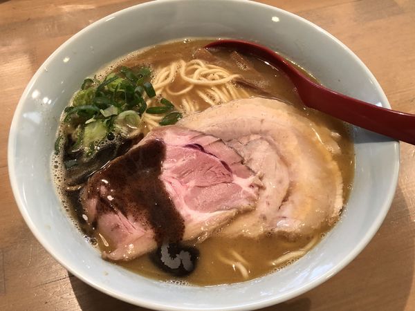 「白湯らーめん」@ラーメンの店 せせらぎの写真