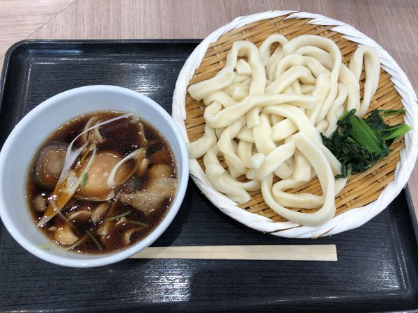 「肉汁つけうどん　740円」@肉汁つけうどん銀座 双芭 酒々井プレミアムアウトレット店の写真