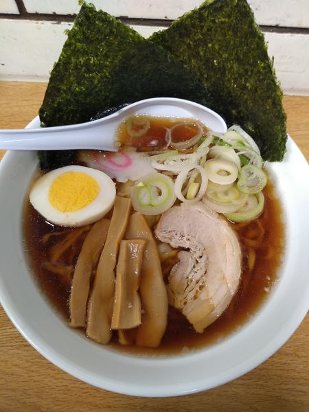 「佐野ラーメン 500円」@駅そば大宮の写真