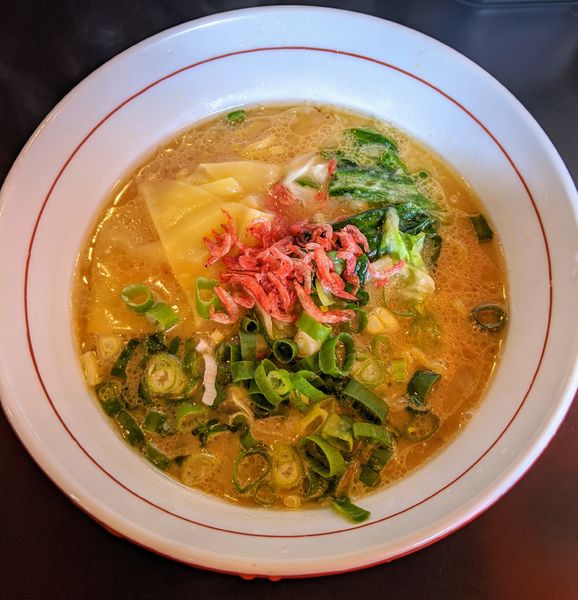 「海老煮干しらーめん　820円」@青森煮干し中華そば JIN 海老の陣の写真