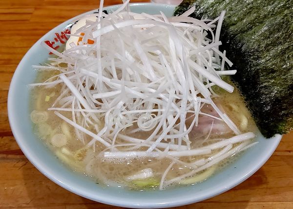 「味玉ラーメン ネギ&海苔マシ」@らーめん 田中家の写真