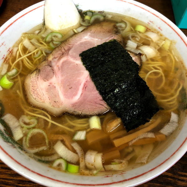 「素ラーメン（具入り）750円」@米屋の写真