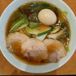 道豚堀あまウマラーメン（味玉付き）