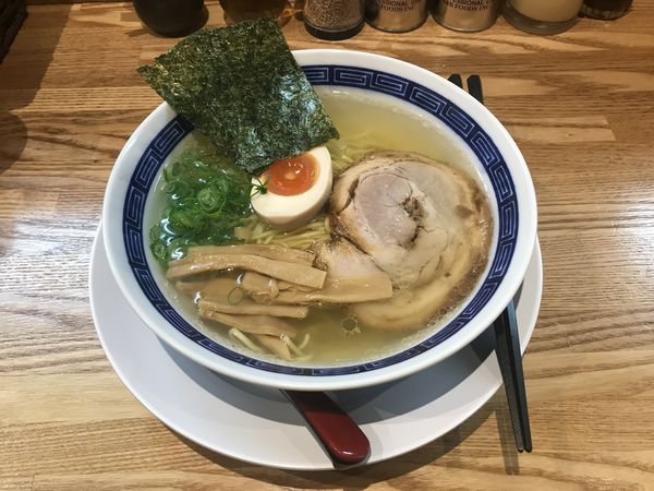 「中華そば 塩」@中華そば もり川の写真