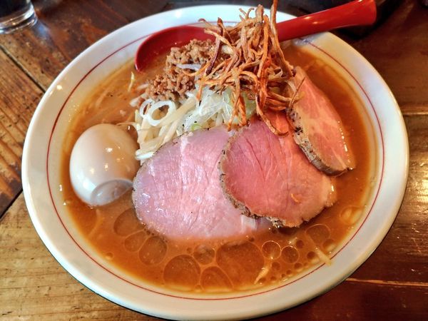 「特製味噌らーめん」@東京味噌らーめん 鶉の写真